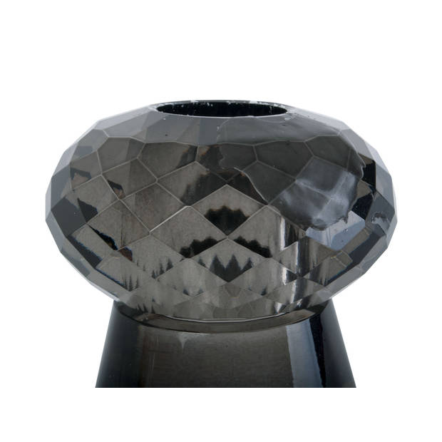 Present Time - Kandelaar Crystal Art Duo Cone - Zwart