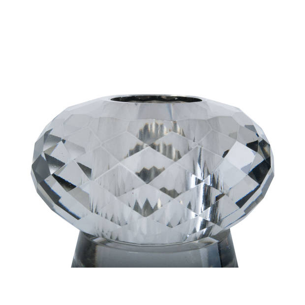 Present Time - Kandelaar Crystal Art Duo Cone - Transparant