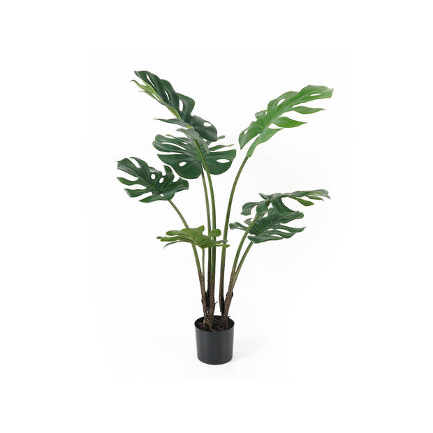 Present Time - Kunstplant Monstera - Groen