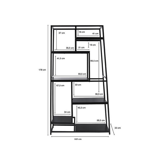 Leitmotiv - Book Shelf Fushion - Wit