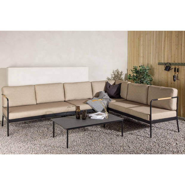 Pehnna loungeset 2 delen beige,zwart.