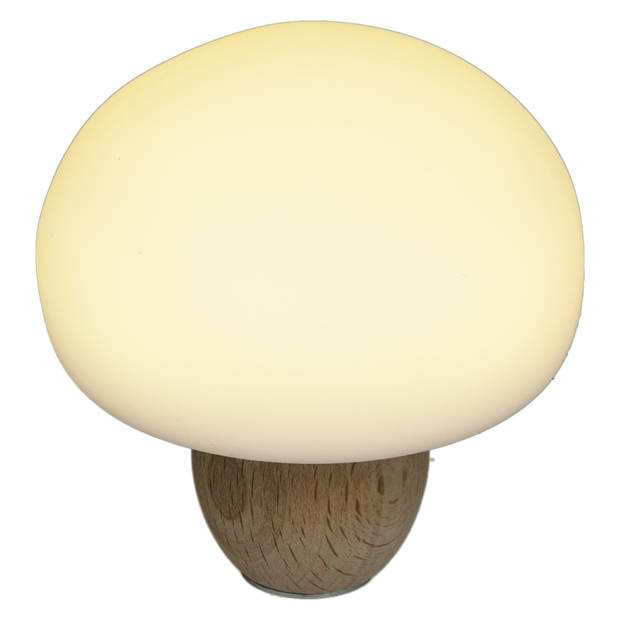 Nachtlampje Mini Paddenstoel – Usb Oplaadbaar – Dimbaar – H12cm