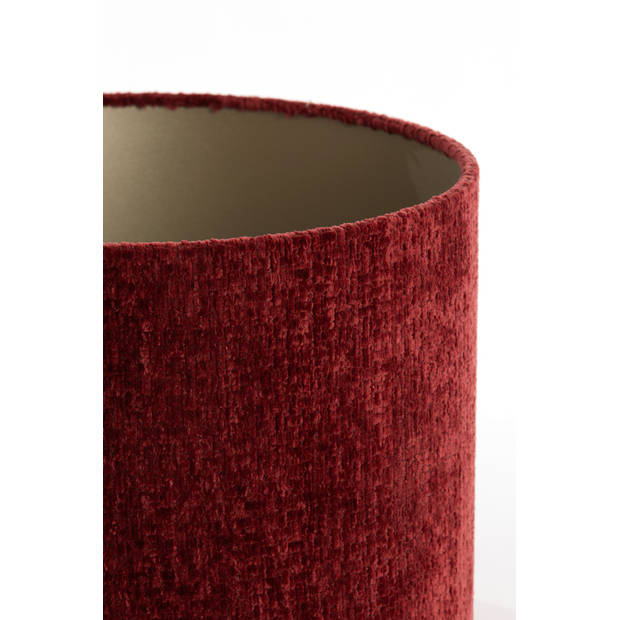 Light & Living - Lampenkap RUBY - Ø40x30cm - Rood