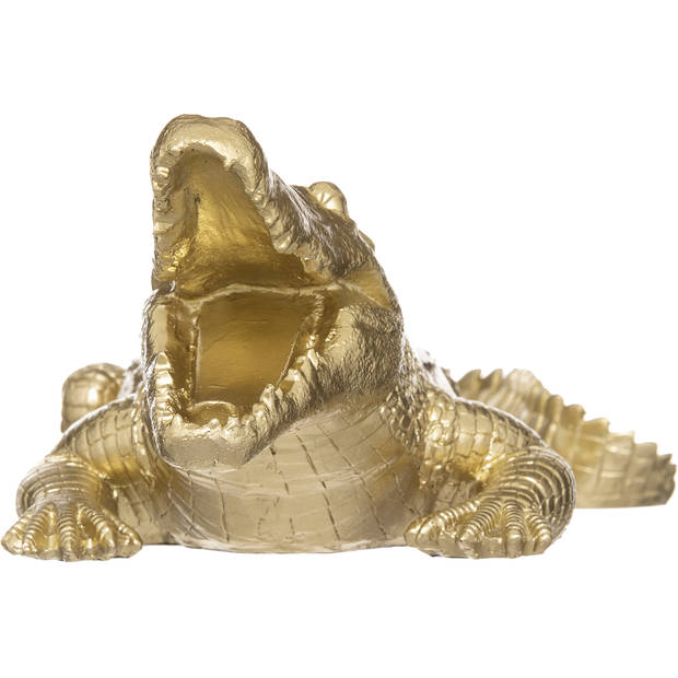 Decoratief object Krokodil – Polyresin – XL – L39cm