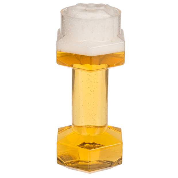 Bierglas - Dumbbell - 700 ml - 22 cm - Bierpul - Bier accessoire - Original