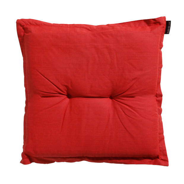 Madison Zitkussen - Basic Red - 50x50 - Rood - 2 Stuks