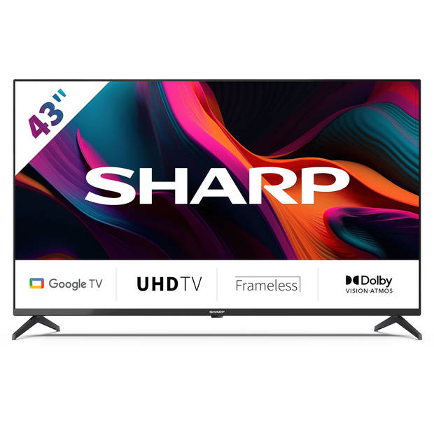 Sharp 43GL4260E - 43 inch - 4K UHD LED TV met Google TV