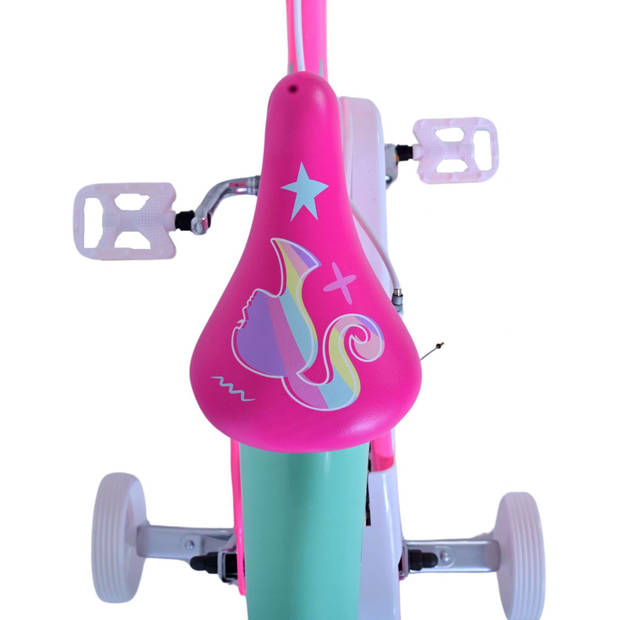 Barbie Kinderfiets - Meisjes - 16 inch - Roze - Twee handremmen