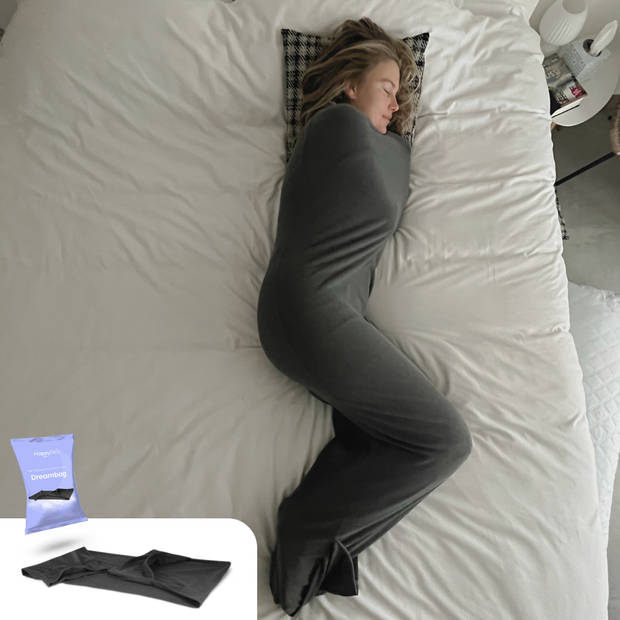 HappyBed S - Dreambag Alternatief voor verzwaringsdeken - Verbeterd nachtrust & helpt bij slapeloosheid -