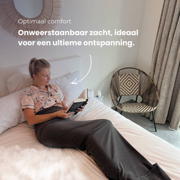 HappyBed L - Dreambag Alternatief voor verzwaringsdeken - Verbeterd nachtrust & helpt bij slapeloosheid -