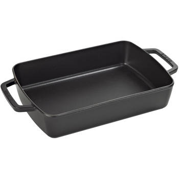 Staub Ovenschotel - Zwart - 30 x 20 cm / 3.15 liter