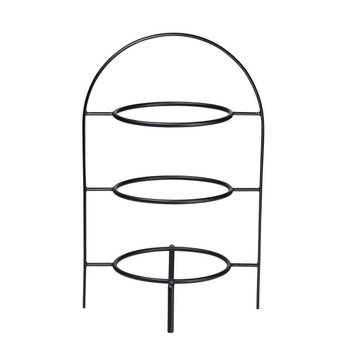 ASA Selection Etagere / Serveertoren A Table - Zwart - ø 21 cm - 3-Laags