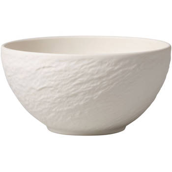 Villeroy & Boch Kom Manufacture Rock - Wit - ø 14 cm