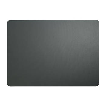 ASA Selection Placemat - Leather Optic Fine - Basalt - 46 x 33 cm