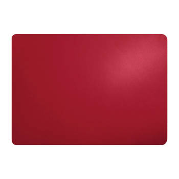 ASA Selection Placemat - Leather Optic Fine - Magnolia - 46 x 33 cm