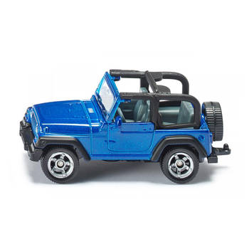 Siku 1342 Jeep Wrangler 7,5cm blauw