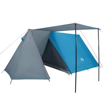 vidaXL Tent 3-persoons waterdicht blauw