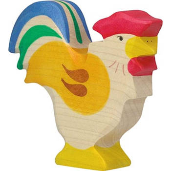 Holztiger Rooster ca. 8