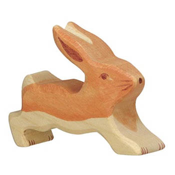 Holztiger Hare, small, running ca. 6 x 1