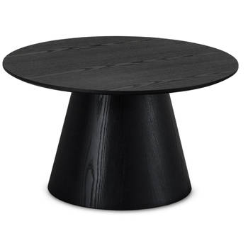 Giga Meubel - Salontafel Zwart Eikenhout - 80x80x45cm - 13kg - Tango