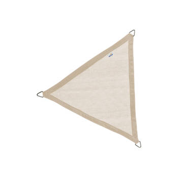 Nesling Coolfit schaduwdoek driehoek zand 3,6 x 3,6 x 3,6 m.