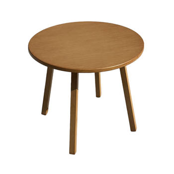 Sens-Line - Porto Sidetable ø58cm - Aluminium - Houtpatroon