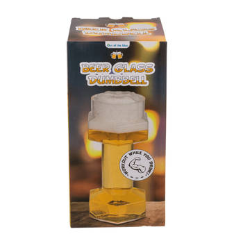 Bierglas - Dumbbell - 700 ml - 22 cm - Bierpul - Bier accessoire - Original