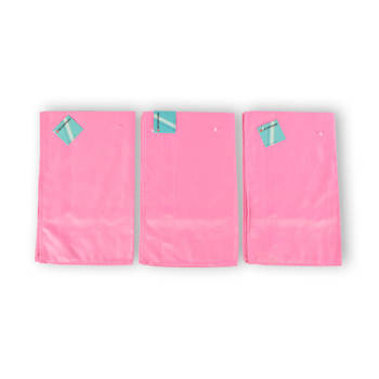 3 stuks - Glazendoek in Roze Hoogwaardige Polierdoek en Poleerdoek - Glasdoek Spiegelau 67cm x 41cm
