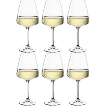 Leonardo Witte Wijnglazen Paladino 540 ml - 6 stuks