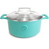 Saveur Selects Braadpan Voyage - Saveur Blue - ø 25 cm / 4.7 liter - geëmailleerde anti-aanbaklaag