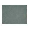 LIND DNA Placemat Hippo - Leer - Pastel Green - 45 x 35 cm