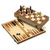 Philos Schaak/Backgammon Kassette Veld 40 mm, Koningshoogte 76 mm