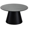 Giga Meubel - Salontafel Donkergrijs Marmer - 80x80x45cm - 13kg - Tango