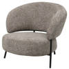 Giga Meubel - Fauteuil Stof Taupe - Excl. Armleuning - 85x85x70cm - Jennie