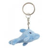 Pluche sleutelhanger dolfijn knuffel 6 cm - Knuffel sleutelhangers
