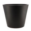 DK Design Bloempot Vinci - zwart mat - voor kamerplant - D28 x H34 cm - Plantenpotten
