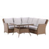 Vikelund loungeset 2 delen beige,naturel.