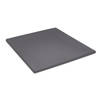 Cinderella Topper Hoeslaken Basic Katoen - anthracite 180x220cm