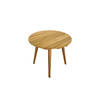 Sens-Line - Lissabon Sidetable Rond - Bruin - Acaciahout - 47x47x55cm