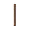 Karlsson - Wandklok Discreet Long - Donker hout- Ø5cm