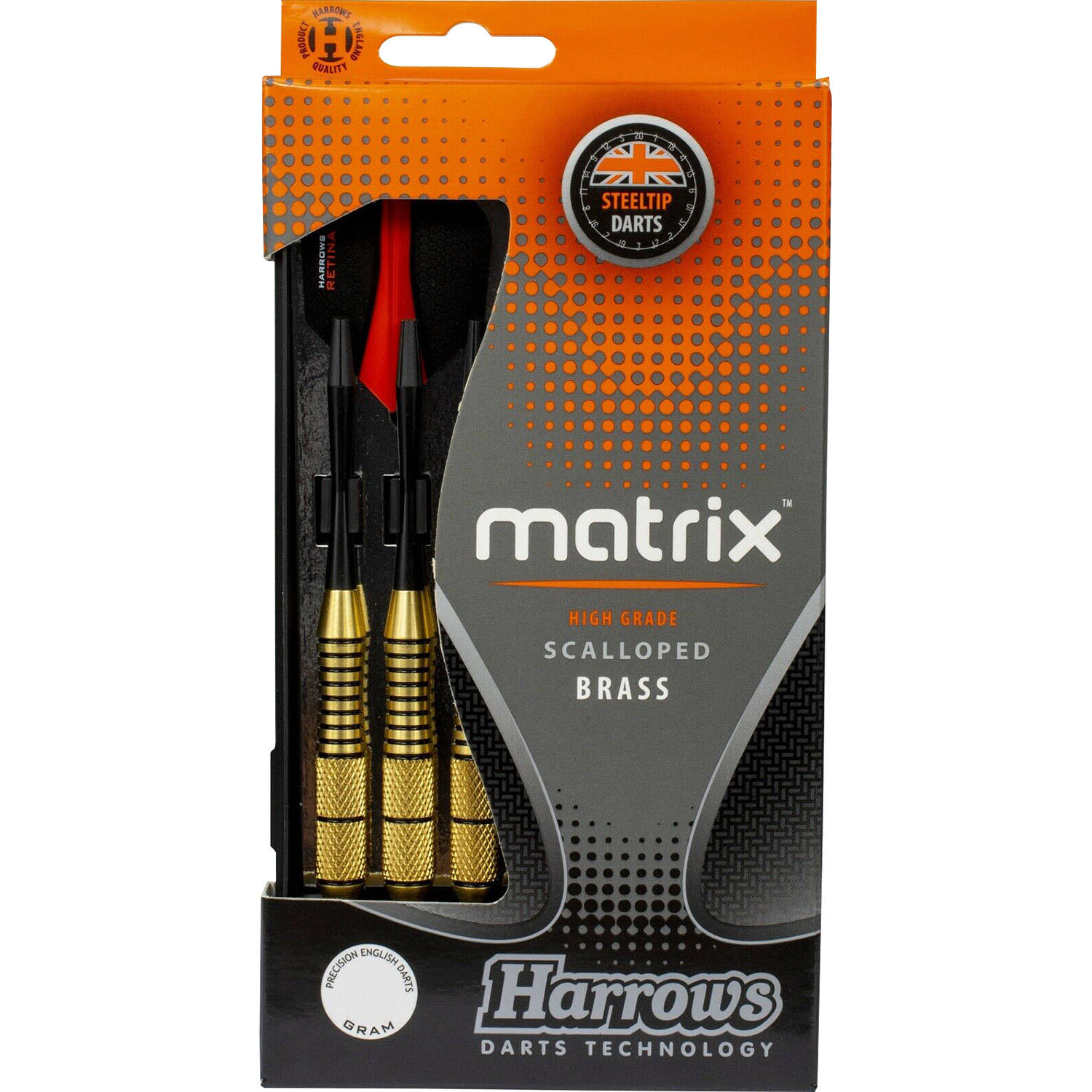 Harrows Matrix steeltip dartpijlen 22 gram