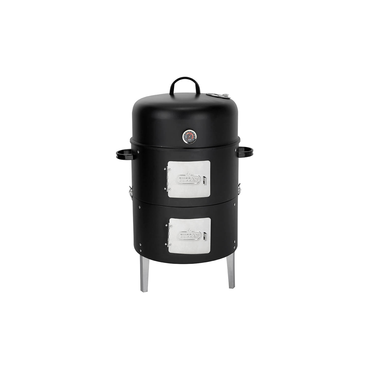 Buccan BBQ - Smoker Barbecue - Durham Smokey Canon + Beschermhoes