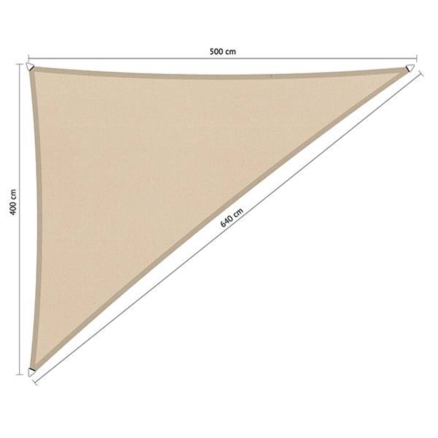 Shadow Comfort waterafstotend 90 graden driehoek 4,x5x6,4m Roma