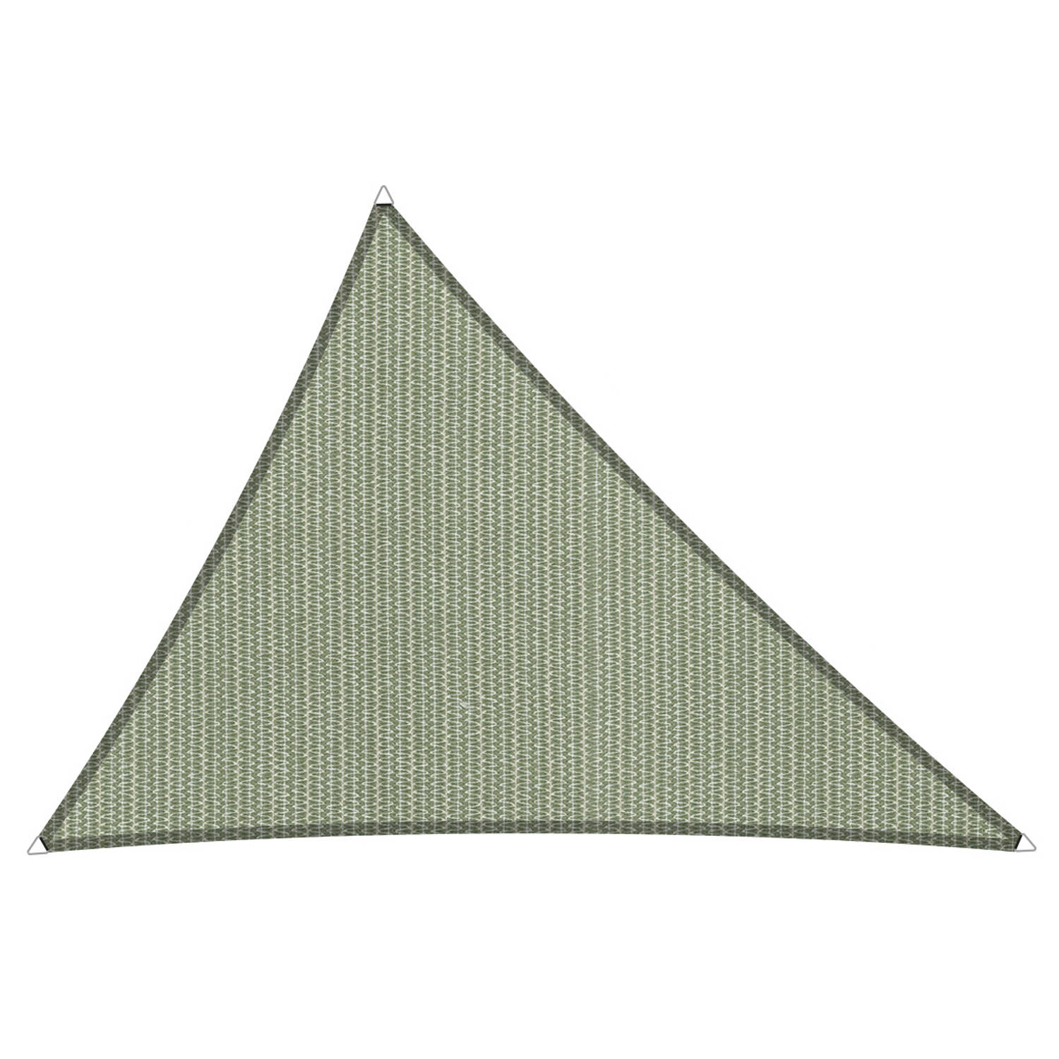 Shadow Comfort driehoek 4x5x5,4m Moonstone Green met bevestigingsset