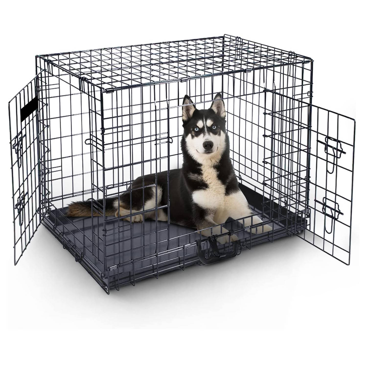MaxxPet Hondenbench Bench voor honden Opvouwbaar 122x74x81 cm