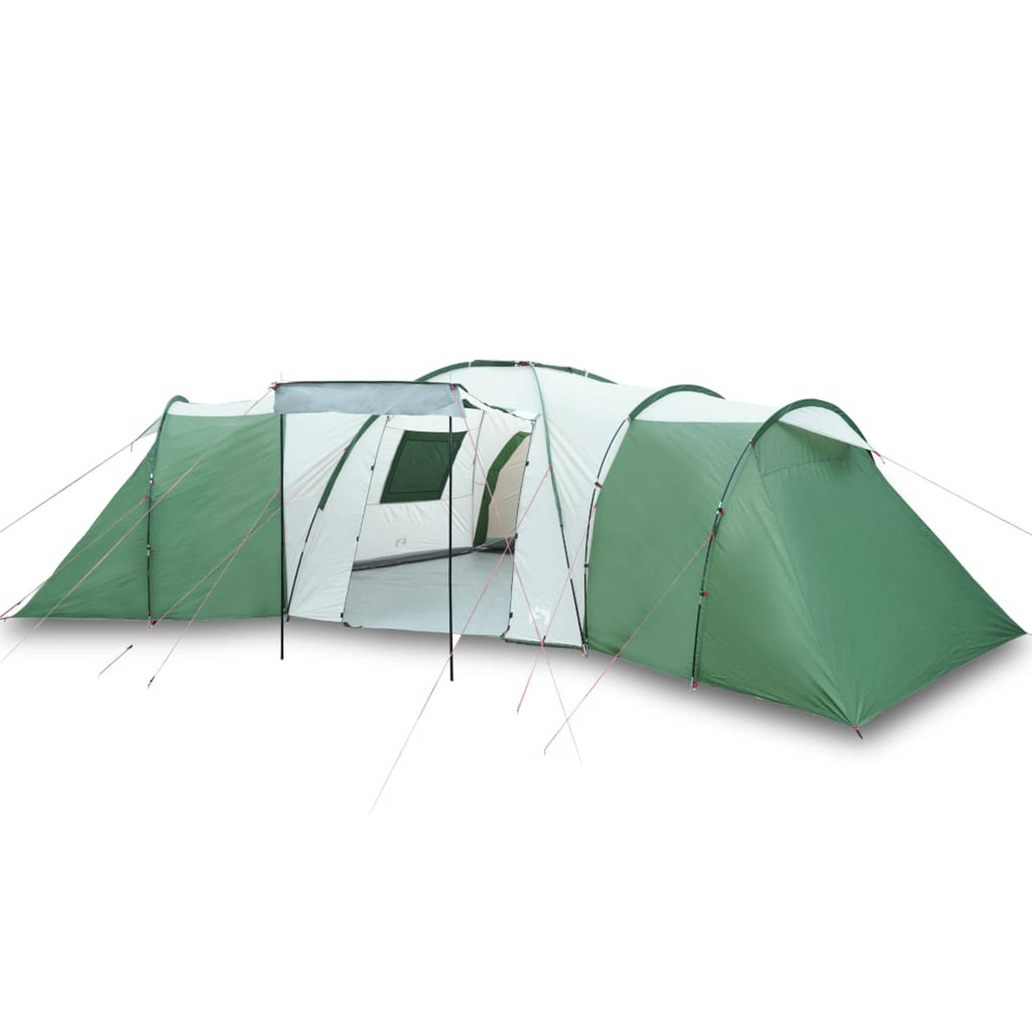 vidaXL Tent 12-persoons waterdicht groen
