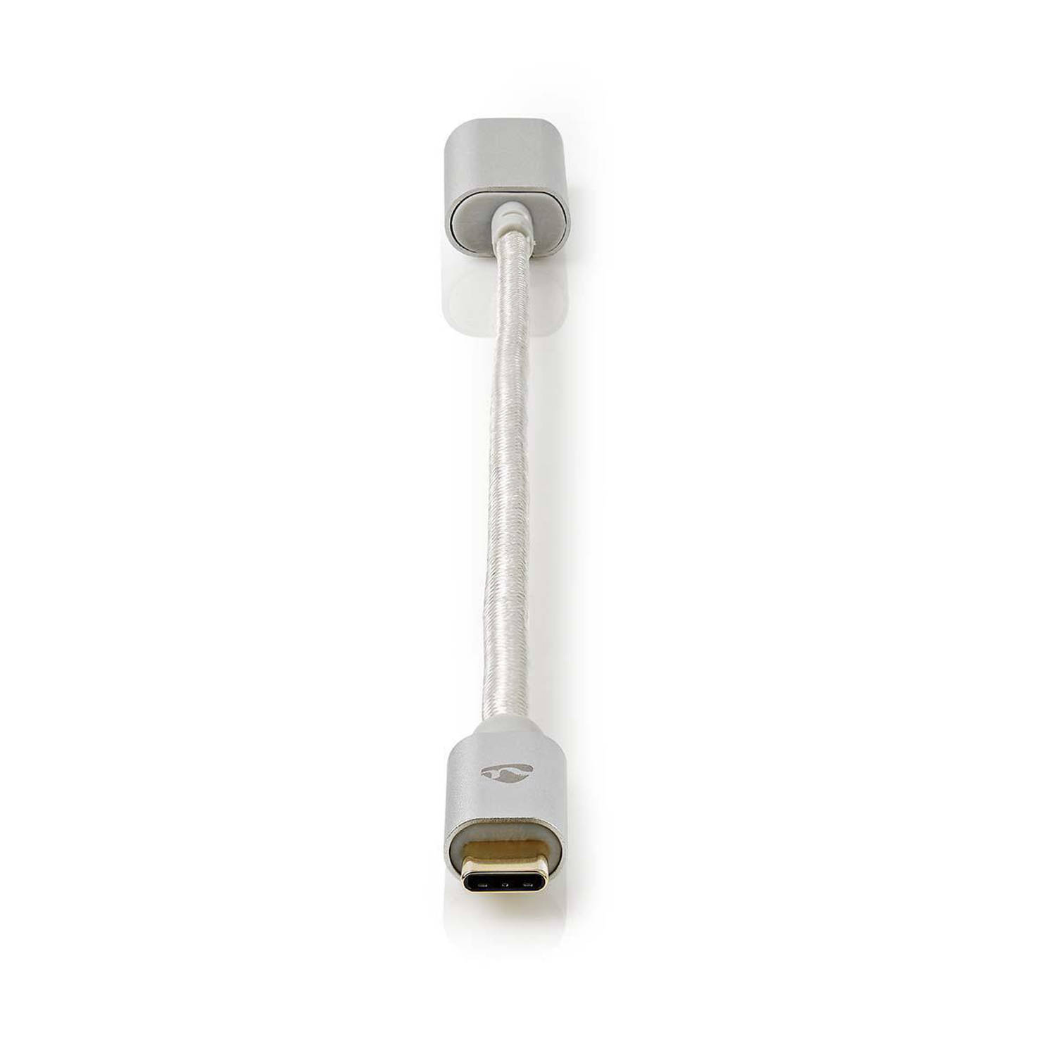 USB type-C adapterkabel | Type-C male HDMI™-uitgang | 0,2 m | Aluminium