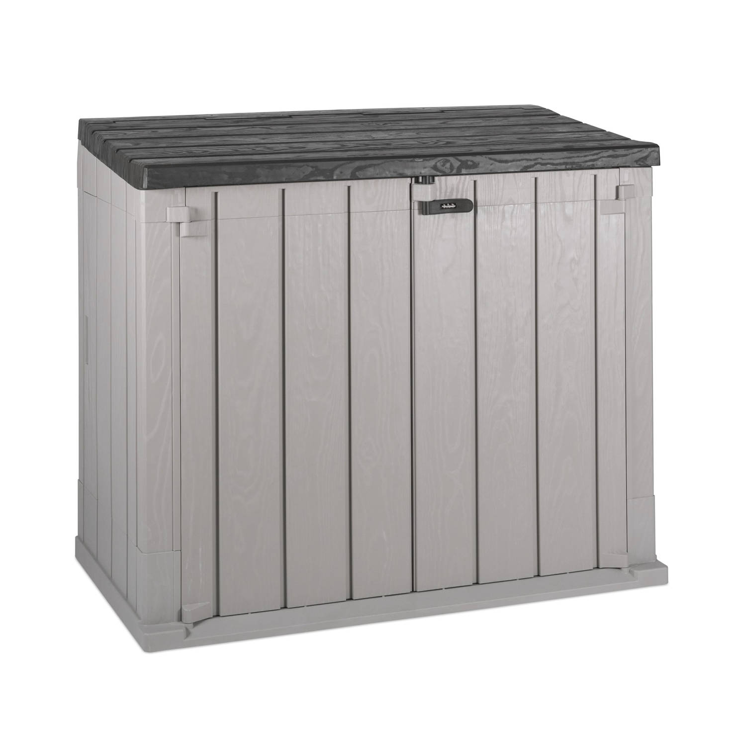Toomax Stora Way opbergbox en containerbox - 842L - Grijs - weer- en vorstbestendig - zeer geschikt als kussenbox of containerbox voor in de tuin