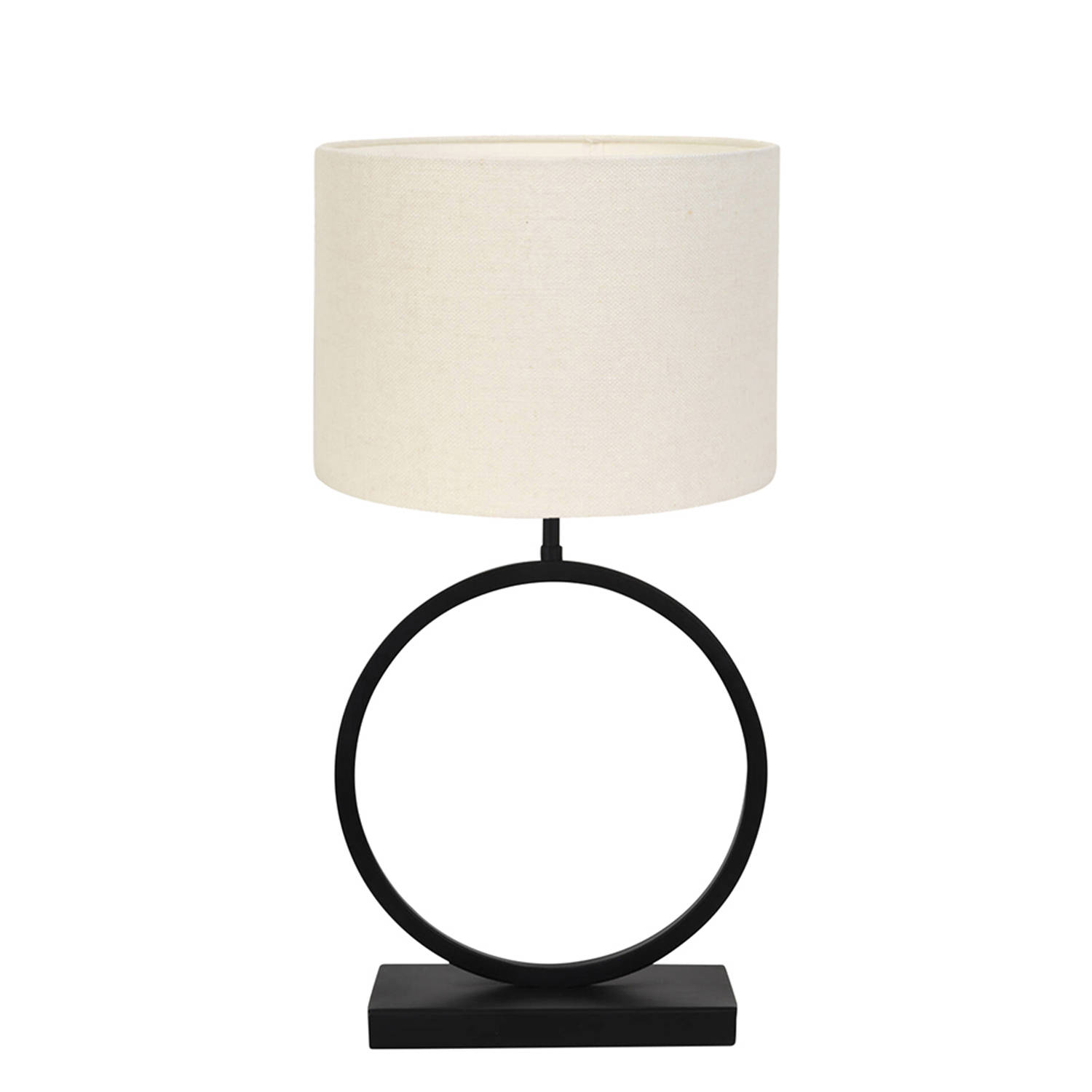 Light and Living Liva tafellamp - Ø 30 cm - E27 (grote fitting) - wit