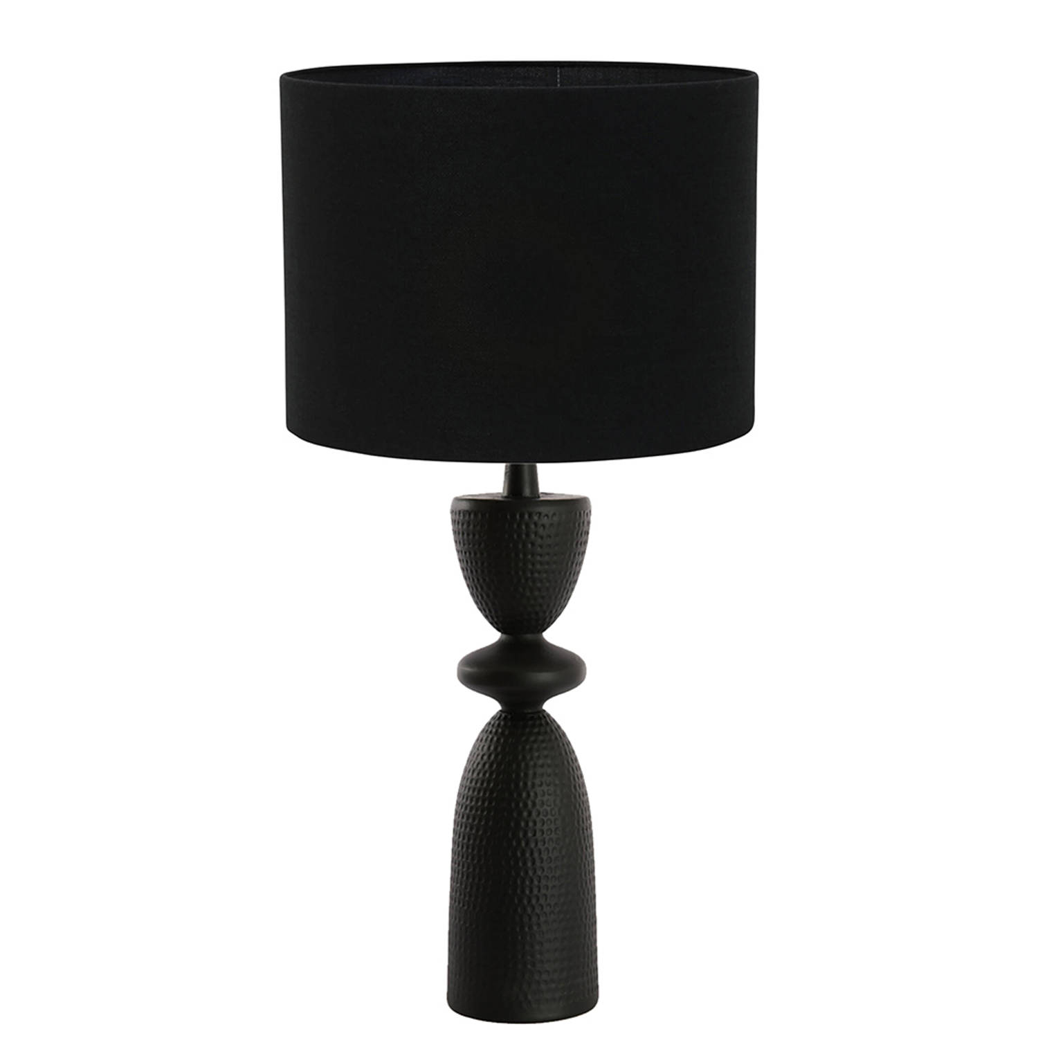 Light and Living Smith tafellamp - Ø 40 cm - E27 (grote fitting) - zwart